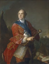 Portrait of Count Kirill Razumovsky 1728-1803, the Last Hetman of Ukraine, 1758
