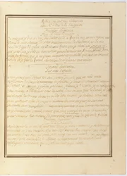 Reflections on My Interview with Mr. le Duc de la Vauguyon, Autograph Manuscript, January 1767 to Early 1769