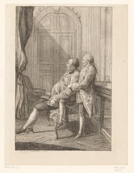 Portrait of Louis Philippe I of Orléans and His Son Louis Philippe II of Orléans