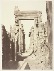 Karnac, Grand Alley of the Middle of the Ruins, Taken from the East