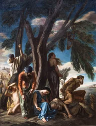 The Last Stop of the Jews Taken into Captivity in Babylon, 1843
