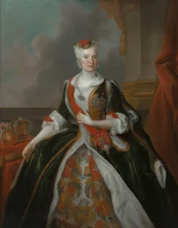 Portrait of Maria Josepha of Austria (after 1737)