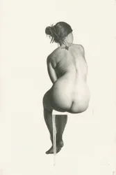 Elegant Sitting Nude