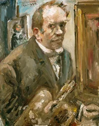 Self-Portrait by Lovis Corinth, 1924