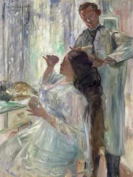 Charlotte Corinth at Her Dressing Table