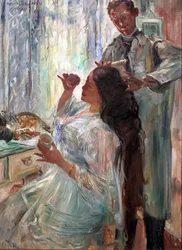 Charlotte Corinth at Her Dressing Table