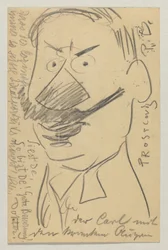 Lovis Corinth to Carl Strathmann: Postcard, Postmarked February 21, 1904