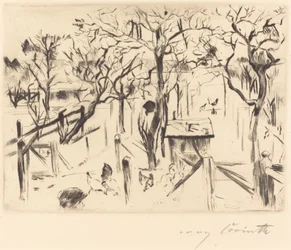 Fruit Garden in Autumn
