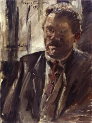 Portrait of Max Halbe