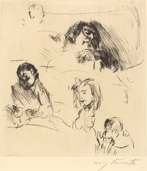 Portrait Sketches, 1920