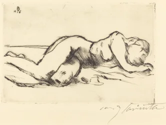 Female Nude, 1916