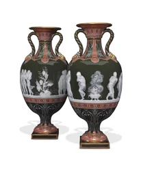 A Pair of Vases, 
