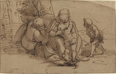 Holy Family with Infant Saint John