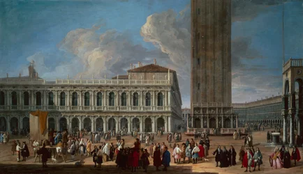 The Piazzetta and the Piazza San Marco, Venice