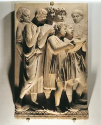 Laudate Eum in Choro (Psalm 150, Laudate Dominum), Panel with Singing Children