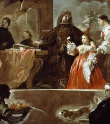 Homage to Velazquez for Count of Santiesteban
