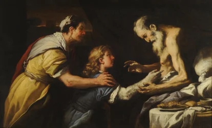 Isaac Blessing Jacob