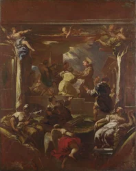 Saint Anthony of Padua Restores the Foot of a Man