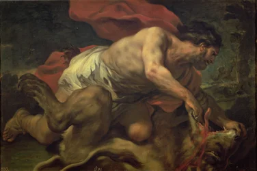 Samson and the Lion