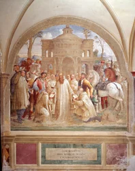 Benedict Sends Maurus in France and Placid in Sicily