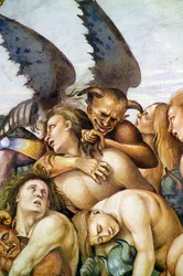 Damned in Hell, from Last Judgment Fresco Cycle