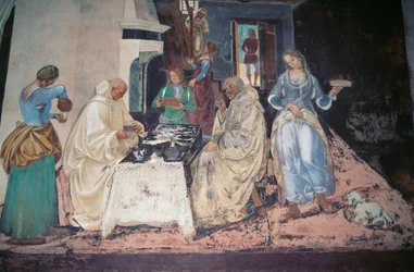 St Benedict Reprimanding Two Monks Who Have Violated the Rule