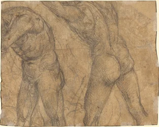Two Nude Figures