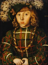 Portrait of Johann Friedrich, Later Kurfuerst der Grossmuetige von Saschen