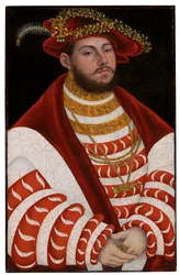 Portrait of John Frederick I, Elector of Saxony