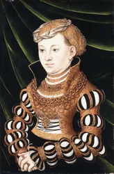 Portrait of Princess Margaret von Sachsen