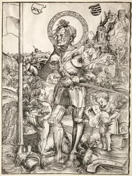 Saint George Standing