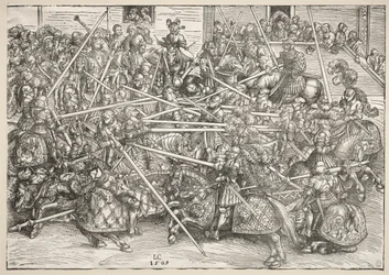 The Tournament with Lances