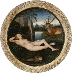 Reclining Nymph
