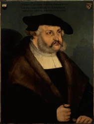 Portrait of Frederick III, Elector of Saxony 1463-1525