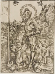 Saint George Standing