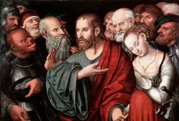 Christ and the Woman Taken in Adultery, after 1532