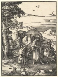 Abraham Going to Sacrifice Isaac