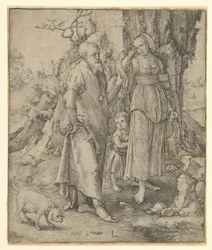 Abraham Sending Away Hagar, 1516