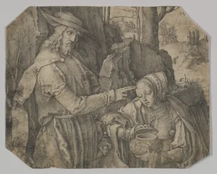 Christ Appearing to St. Mary Magdalene as a Gardener