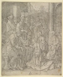 Esther Before Ahasuerus, 1518