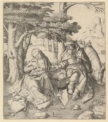 Rest on the Flight Into Egypt, ca. 1506
