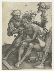 Soldiers Giving Christ a Drink