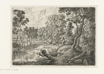 Landscape with a Stream, Six Landscapes (series title)