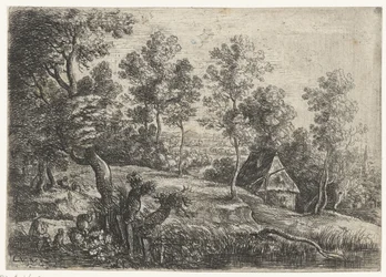 Landscape with a House and a Well