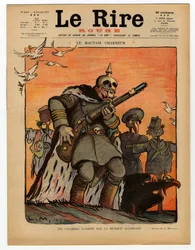Cover of Le Rire rouge, Satirical in Colors