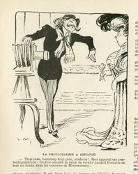 Illustration in Le Rire, 25/04/08 - Photography (engraving)