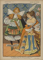 Madame De Sevigne, Illustration for Le Rire