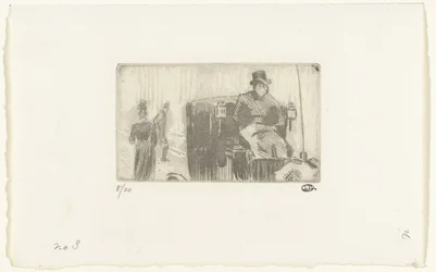 Carriage in the rain