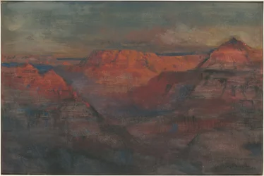 The Afterglow, Grand Canyon, Arizona, c.1904