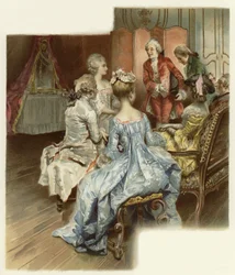 Illustration for The School for Scandal